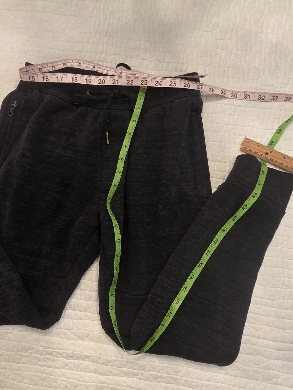 American Eagle Outfitters Flex Men’s Dark Heather Black Jogger Jeans Size XS